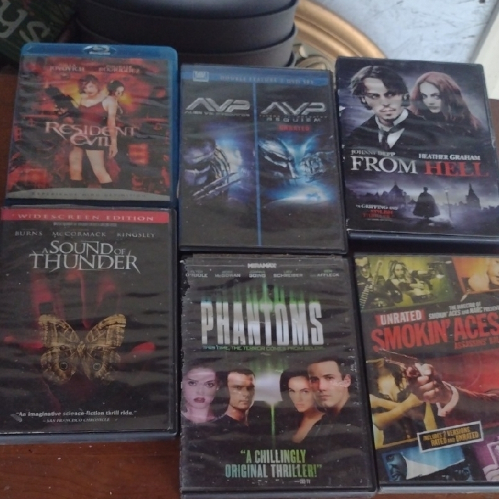 Horror and Thriller DVD Collection